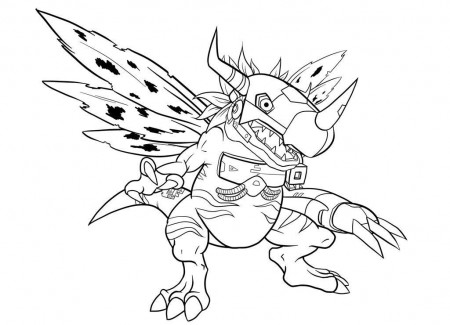 digimon lzumi drawing Colouring Pages (page 2)