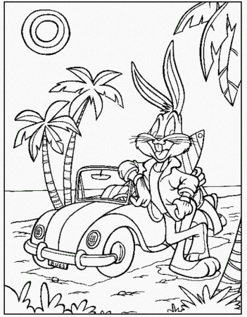 Looney Tunes Coloring Pages for Kids- Free Printable Coloring Pages