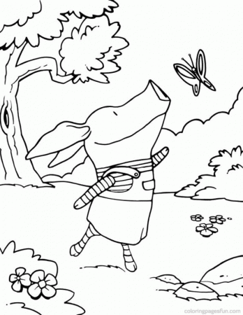 Olivia the Pig Coloring Pages 10 | Free Printable Coloring Pages 