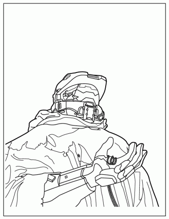 Halo Coloring Pages To Print