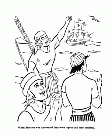 Columbus Day Coloring Pages For Kids031