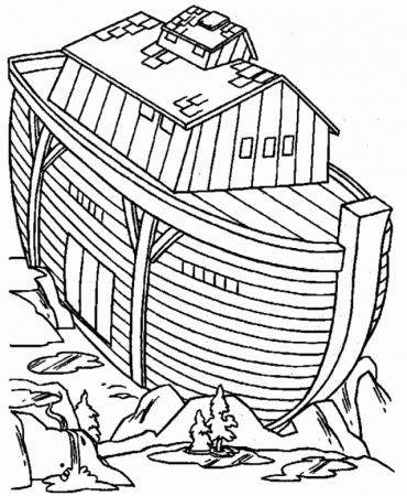 Coloring Now Blog Archive Christian Coloring Pages 112370 Noah Ark 