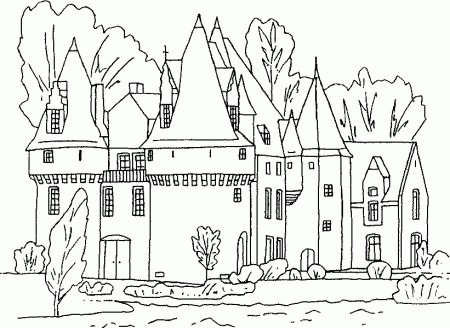 Kids Coloring Hard Sand Castle Coloring Page Click On Small Image 