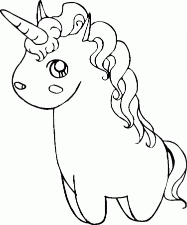 Cute Unicorn Coloring Pages | download free printable coloring pages