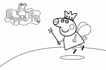 pa pig Colouring Pages (page 3)