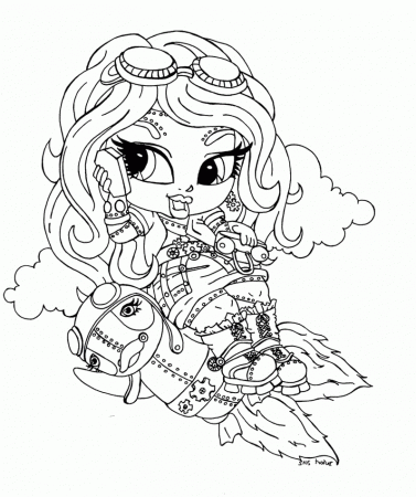 Monster High Robecca Steam Was A Kids Coloring Pages - Monster 