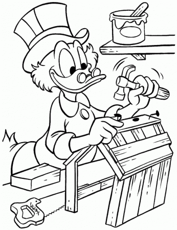 Coloring Page - Donald duck coloring pages 50