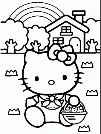 Cute Bobcat Coloring Pages