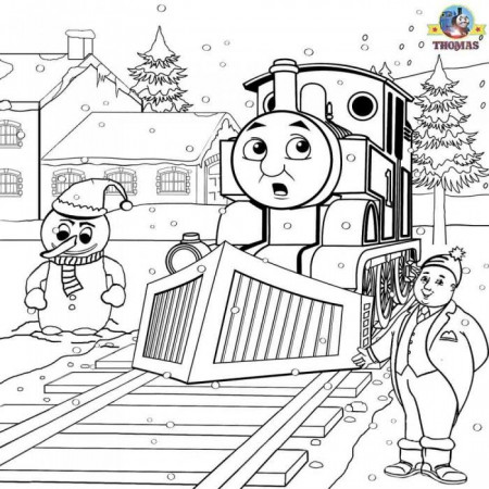 Thomas The Tank Engine Coloring Pages Printable - Coloring Page
