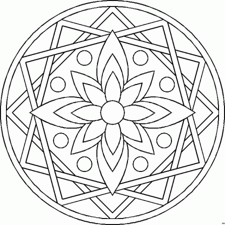 Mandala Coloring Pages (