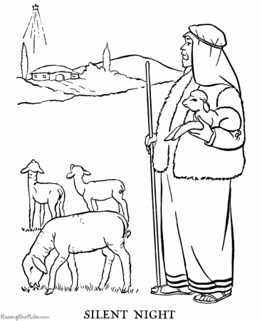 The Christmas Story coloring pages - 03!