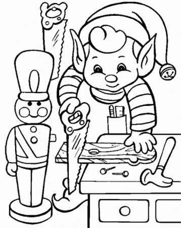 elf on the shelf coloring page | Coloring Pages