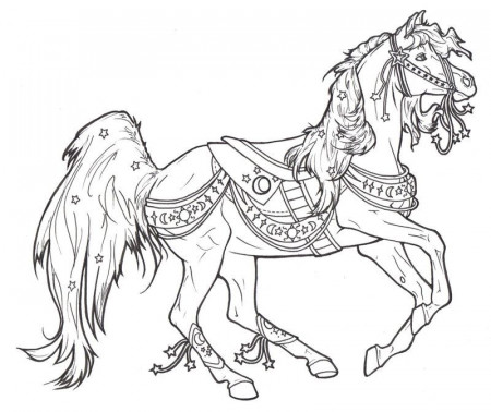 Carousel Horse Celestial by ReQuay on deviantART