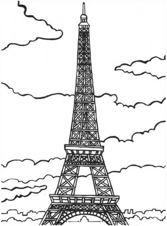 French Seven Wonder of the World Coloring Page: French Seven ...
