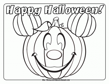 Fall Halloween Coloring Pages - Coloring Page Photos