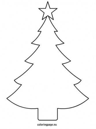 Tree templates, Christmas trees and Templates