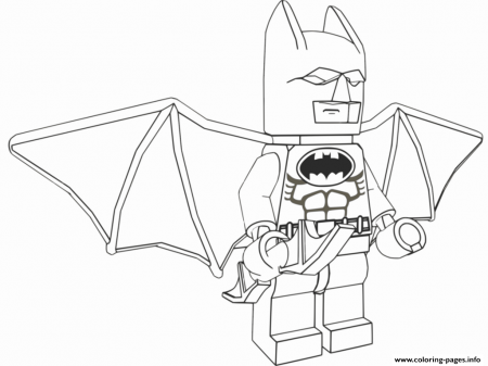 Print lego batman fly Coloring pages Free Printable