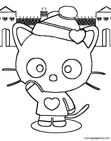 Love Chococat Coloring Pages - Chococat Coloring Pages - Coloring Pages For  Kids And Adults