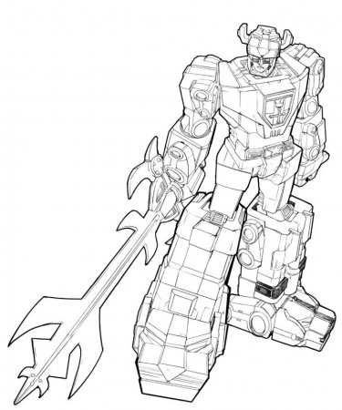 Voltron Coloring Pages Home Page 1