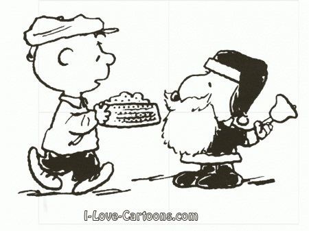 Charlie Brown & Snoopy Christmas Coloring Book Printables