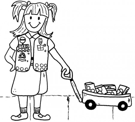 brownie girl scouts Colouring Pages (page 3)