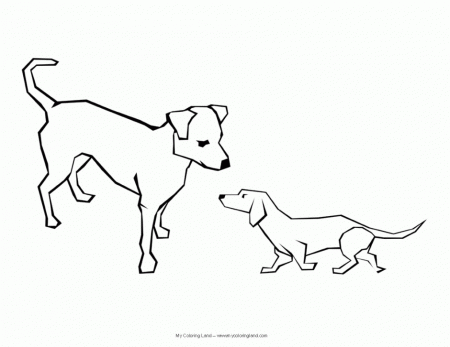 New Coloring Page Newfoundland Dog And Puppy Dog Color Sheets 