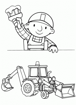 Printable Bob The Builder Coloring Pages For Kids | Free coloring 