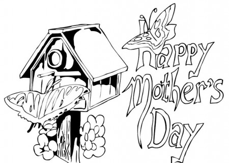 Free Mothers Day Printable Kids Coloring Pages 2013 :Kids Coloring 