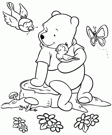 printable winter coloring book pages