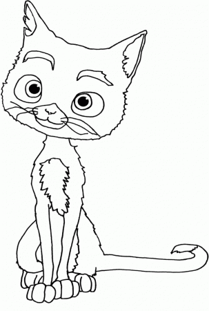 Beautiful Mittens Coloring Page - Bolt Cartoon Coloring Pages 