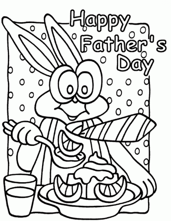 Father's Day Coloring Pages for Kids- Printable Worksheets