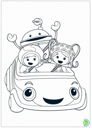 Team Umizoomi Colouring Pages (page 2)