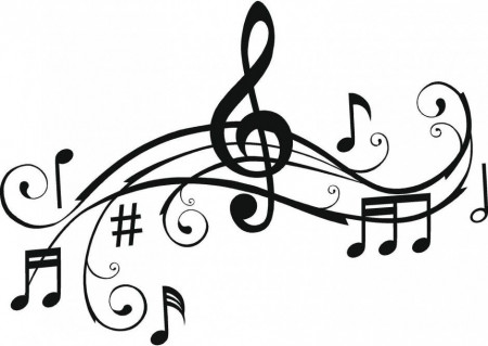 Beatiful Music Notes Coloring Pages For Kids Coloring Pages 291639 