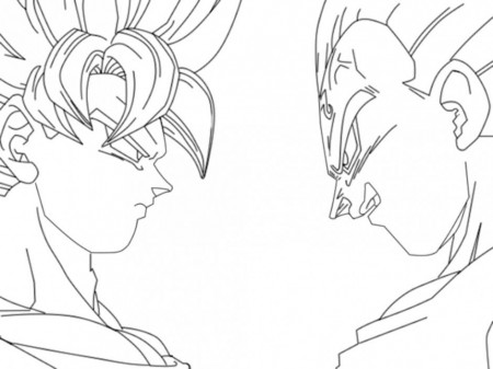 Dragon Ball Z Kai Coloring Pages Goku 254840 Dragon Ball Z 