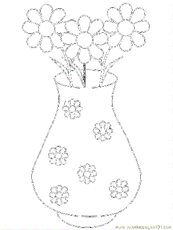 Coloring Pages Flower Coloring Pages 21 (Natural World > Flowers 