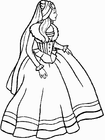medieval girl coloring pages | Coloring Pages For Kids