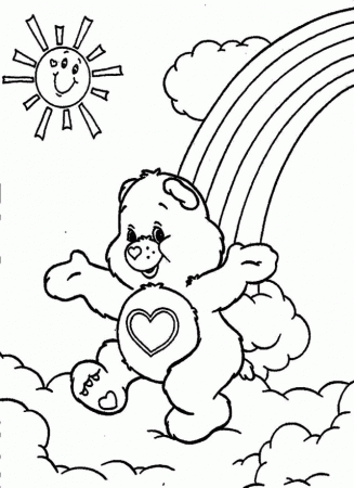 Coloring Pages Care Bears Printable Coloring Sheet 99Coloring Com 