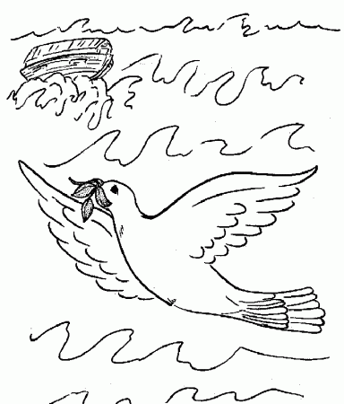 Bible Noahs Ark Coloring Pages 6 | Free Printable Coloring Pages 