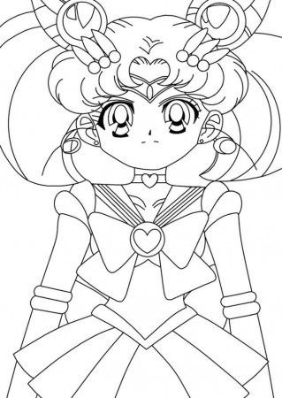 Printable Sailor Mini Moon Introduced Lineart By Mickey Dkkv Ideas 