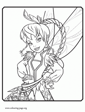 The Pirate Fairy - Fawn, a Light Fairy coloring page
