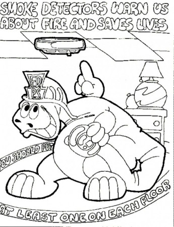 Safety Coloring Pages For Kids | 99coloring.com