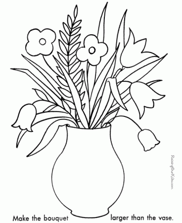Mothers Day coloring pages 012