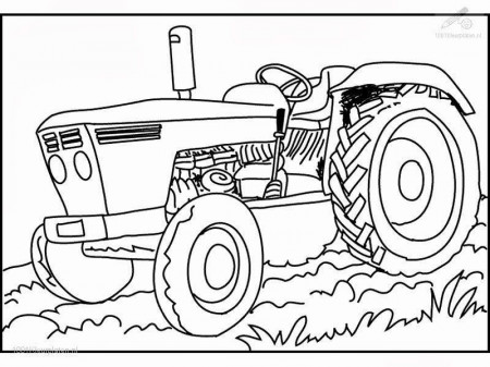 tractor coloring pages for kids - Free Coloring Pages for Kids
