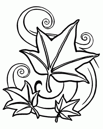 halloween pcp 4 leaves coloring pages | Printable Coloring