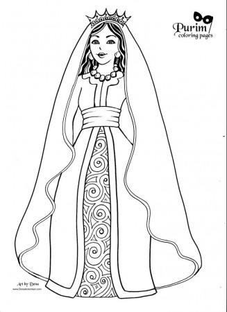 Great Purim coloring pages | Purim Party