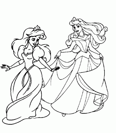 Disney Princess Coloring Pages Free Printable Free Coloring Pages ...