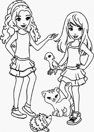 Coloring Pictures Lego Friends | Free Coloring Pages | Pinterest ...