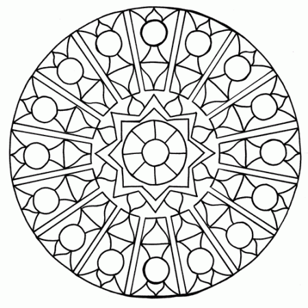 Abstract Art - Coloring Pages for Kids and for Adults