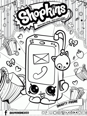 Coloring Pages For Shopkins - Coloring