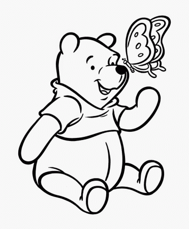 Winnie The Pooh Coloring Sheets | Free Coloring Sheet